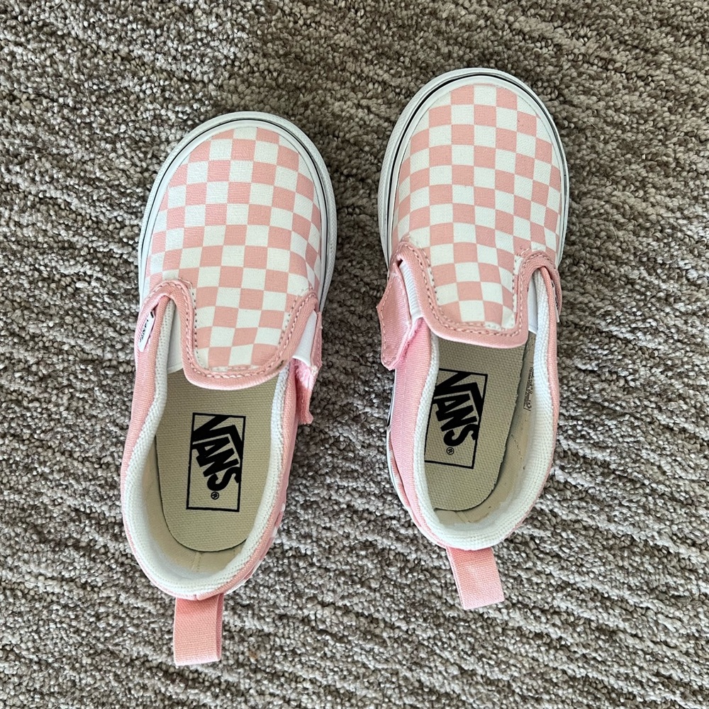 Toddler Vans 8.5 Pink Like New